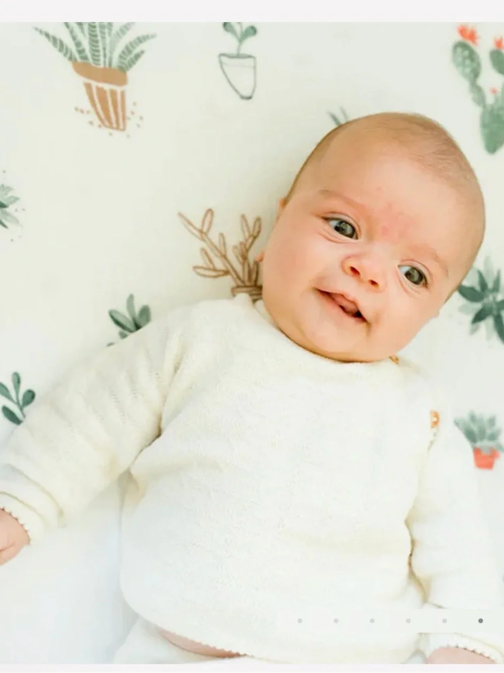 Little Unicorn muslin crib sheet